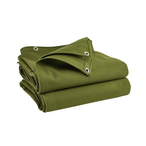 Green Canvas Tarpal