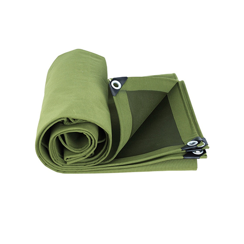 Green Canvas Tarpal