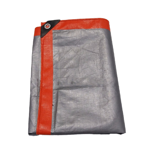 Orange- Sliver Plastic Tarpal
