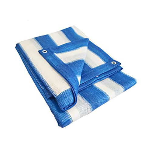 White Blue Net Mesh