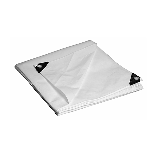White Plastic tarpal